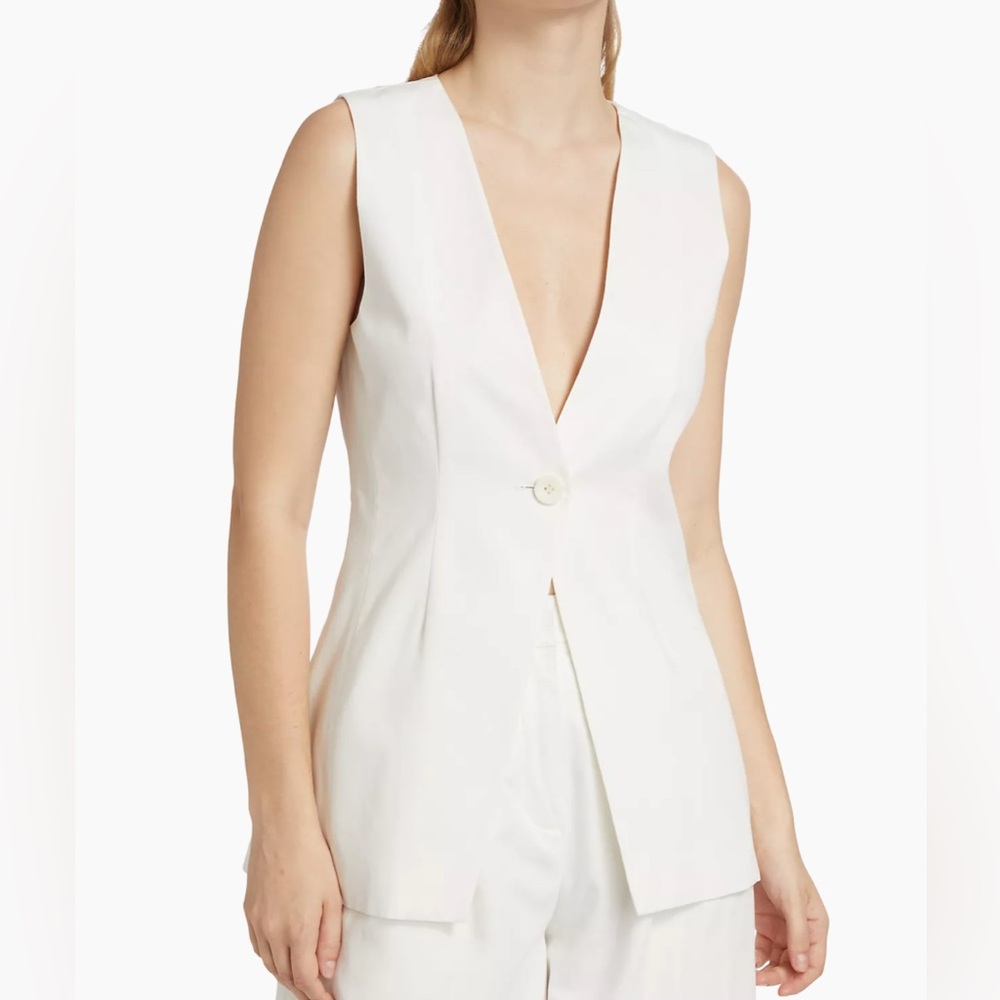 Derek Lam Francesca Cotton-Blend Vest Top | NWT | Size 2